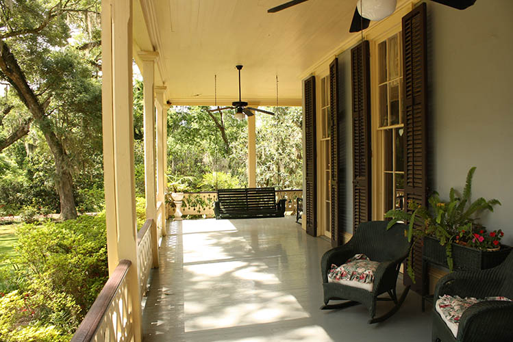 large front porch